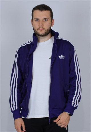ADIDAS TRACKSUIT TOP JACKET MEN RARE