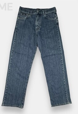 Hugo Boss vintage blue straight leg denim jeans size W32 L30