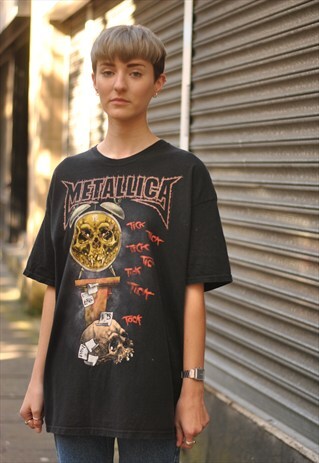 VINTAGE METALICA ROCK BAND TSHIRT