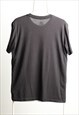 VINTAGE NIKE CREWNECK PRINT T-SHIRT GREY