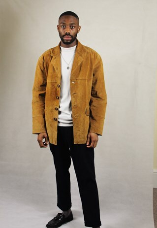 VINTAGE / SUEDE / JACKET SEE GARMENT CARE