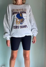Vintage Lee State Championship Sweatshirt in Grey