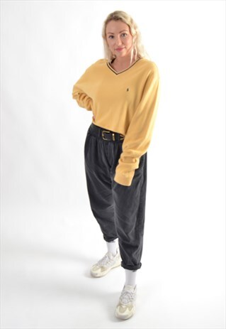 RALPH LAUREN CROPPED OVERSIZED JUMPER GJ4689