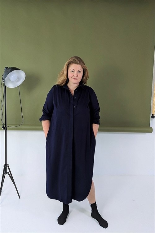 10 Ways to Style Plus Size Maxi Shirt Unframed me blog ASOS Marketplace