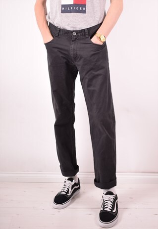 CALVIN KLEIN MENS VINTAGE TROUSERS W32 L32 GREY 90S