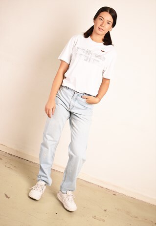 VINTAGE 90'S RETRO REGULAR WAIST DENIM JEANS