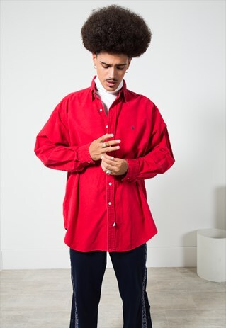 VINTAGE WINTER POLO RALPH LAUREN SHIRT / S5015