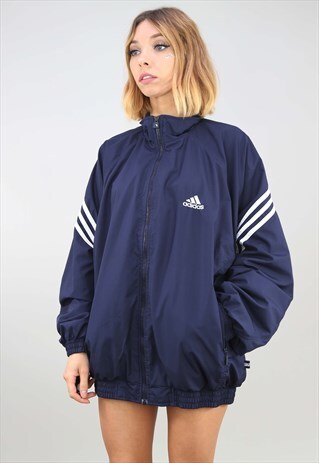 VINTAGE OVERSIZED ADIDAS FESTIVAL WINDBREAKER JACKET