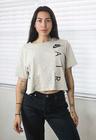 VINTAGE NIKE CROP TOP LOGO 90S X 5.2