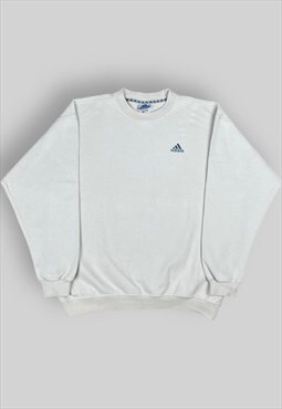 Adidas Oversized Sweatshirt in Beige