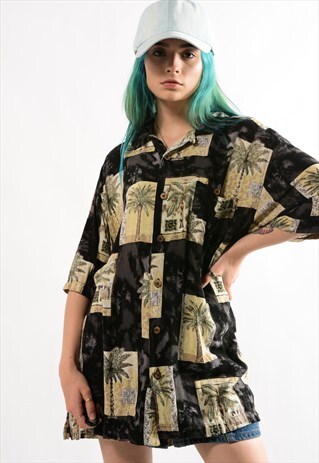OVERSIZED HAWAIIAN SHIRT