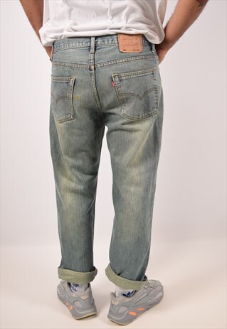 VINTAGE LEVI'S 501 JEANS STRAIGHT BLUE
