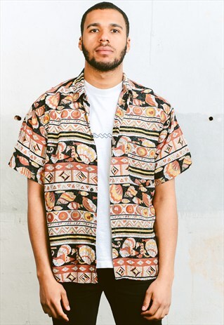 VINTAGE PATTERN SHIRT