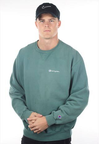 VINTAGE CHAMPION USA SMALL LOGO SWEATSHIRT JUMPER