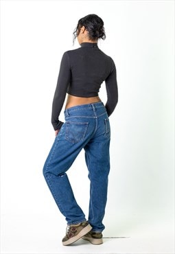 Blue Denim 90s Levi's 550 Cargo Skater Trousers Pants Jeans 