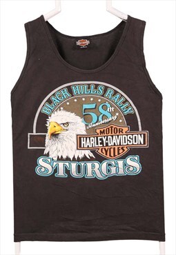 Vintage 90's Harley Davidson Vests Sturgis Eagle Vest