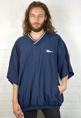 VINTAGE 90'S REEBOK SHORT-SLEEVED PULLOVER GOLF JACKET