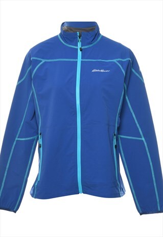 VINTAGE EDDIE BAUER BLUE ACTIVE WEAR JACKET - L