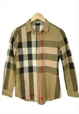 Burberry vintage novacheck shirt for women, Size M