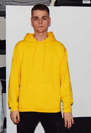 YELLOW ESSENTIAL HOODIE