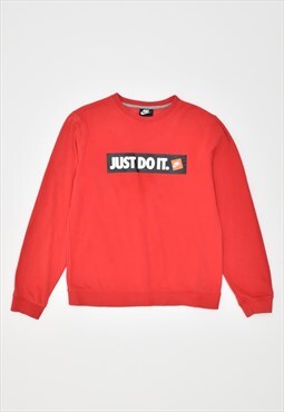 Vintage Nike Sweatshirt Jumper Red