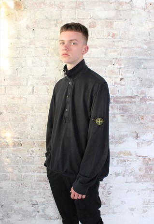VINTAGE STONE ISLAND 1/4 ZIP JUMPER