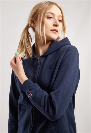 VINTAGE CHAMPION ZIP-UP HOODIE
