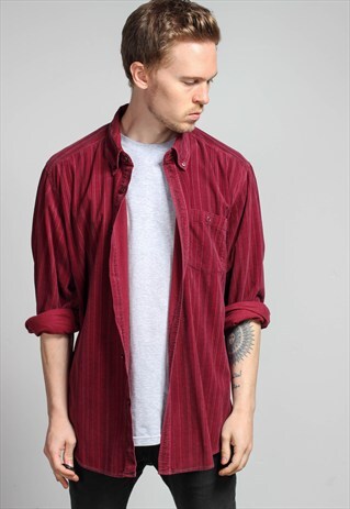VINTAGE OVERSIZED CORDUROY SHIRT