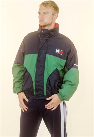 VINTAGE TOMMY HILFIGER FLEECE LINED COAT
