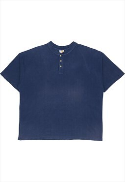 Vintage 90's Carhartt T Shirt Short Sleeve - Button Up
