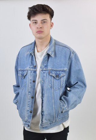 VINTAGE BLUE LEVIS 90S DENIM JACKET