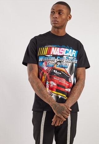VINTAGE NASCAR PRINT T-SHIRT
