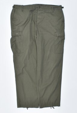 Vintage 90's Cargo Trousers Khaki