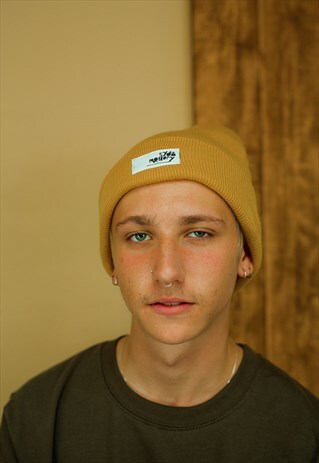 MUSTARD BEANIE