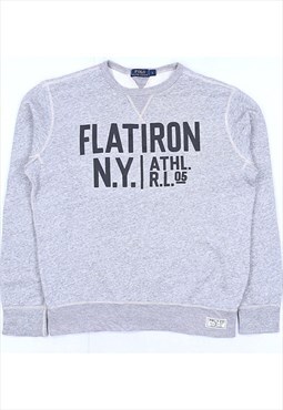 Ralph Lauren polo 90's Flat Iron Crewneck Sweatshirt XLarge 