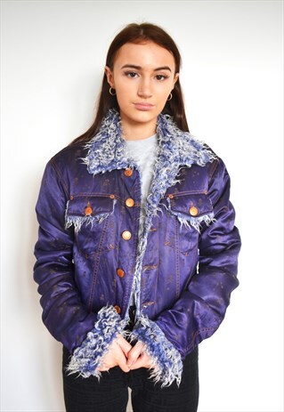 VINTAGE SKULL & BONES FAUX FUR GAULTIER JACKET