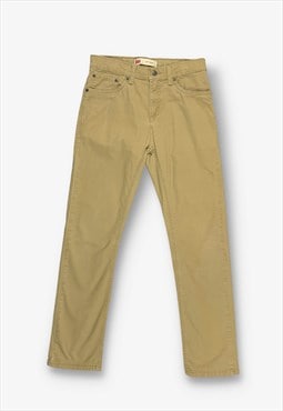 Vintage levi's 511 slim fit boyfriend chino trousers BV20594
