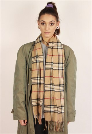 VINTAGE TARTAN SCARF