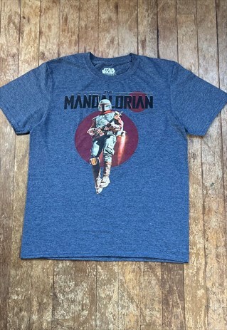 STAR WARS NAVY PRINT T - SHIRT