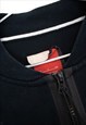 VINTAGE NIKE ZIP UP SWEATSHIRT IN BLACK S