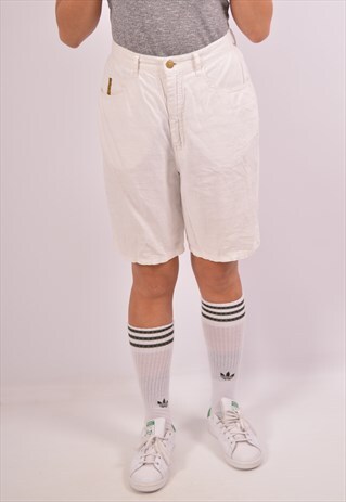VINTAGE ARMANI SHORTS WHITE