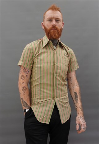 VINTAGE 1970S STRIPED SHIRT