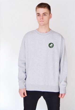 GREY PALM (GREEN) SWEATSHIRT