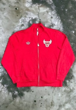 Vintage Adidas Chicago Bulls Sweatshirt Jacket