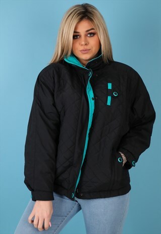 VINTAGE SKI JACKET IN MULTI NJ560