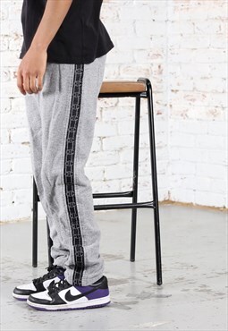 Vintage Champion Tape Trousers Grey