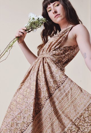 FLORENCE INDIAN SILK DRESS