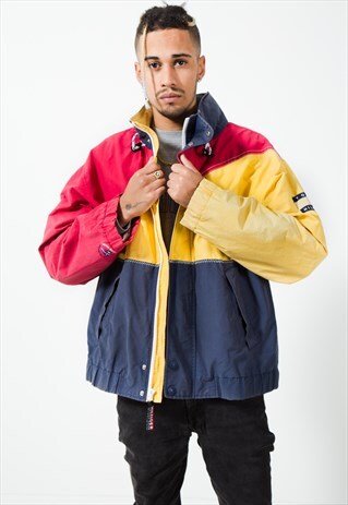 UNIQUE VINTAGE 80S TOMMY HILFIGER JACKET / S3685
