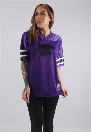 VINTAGE STARTER T-SHIRT FOOTBALL JERSEY TOP UK 12 M (941D)