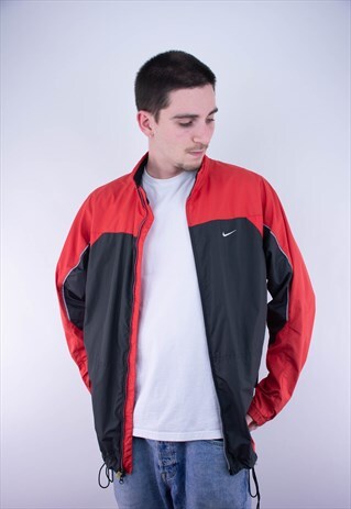 VINTAGE NIKE SWOOSH LIGHT ZIP JACKET